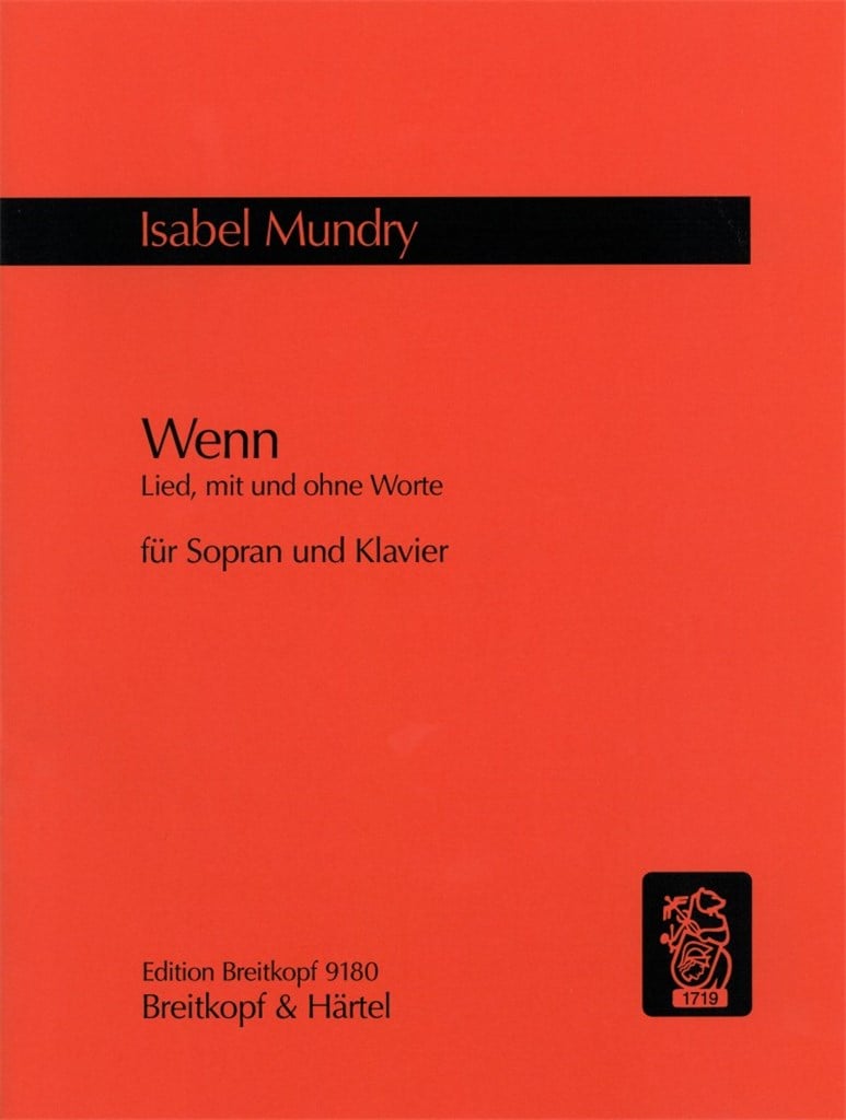 Wenn: Lied, mit und ohne Worte